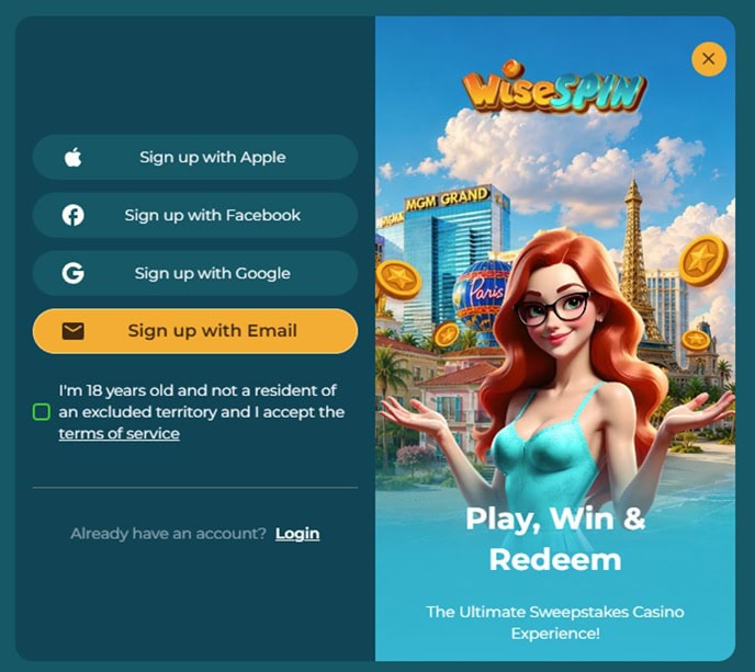 Wisespin Register