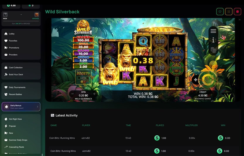 ZumbaCards Wild Silverback