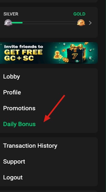 7Sweep Daily Bonus