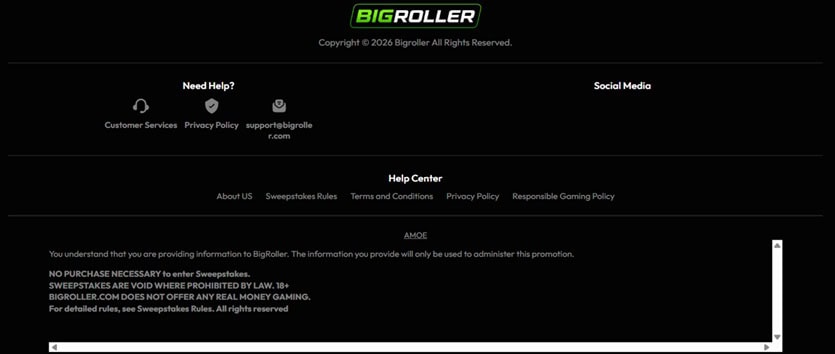 BigRoller Footer