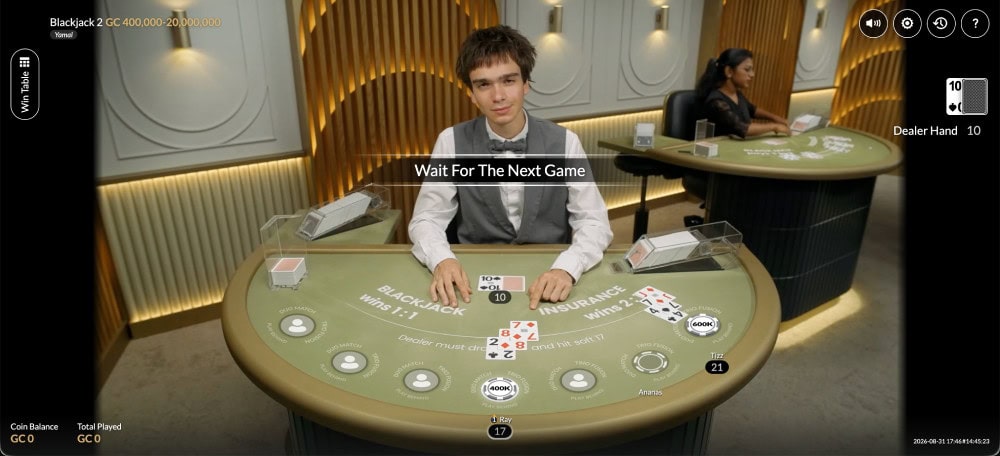 blackjack 2 m2play