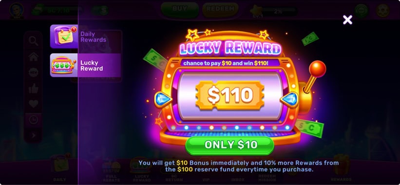 Bruno Reels Lucky Reward