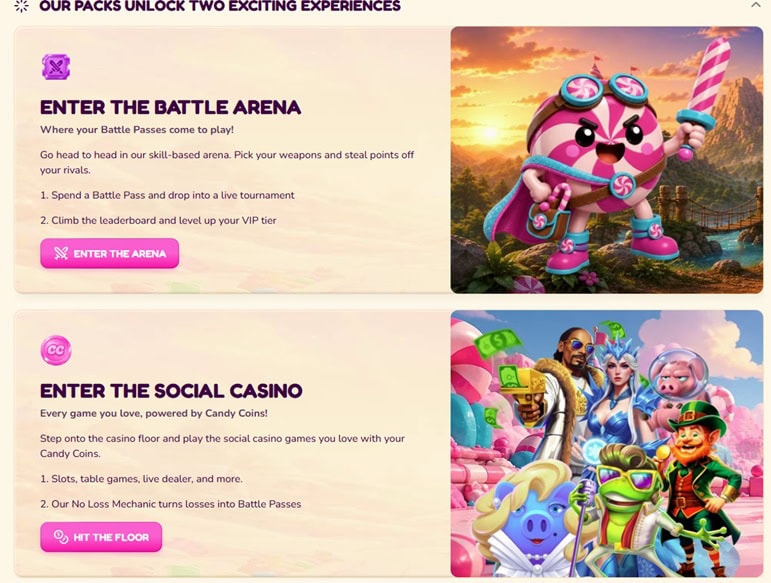 Candy Coins Features