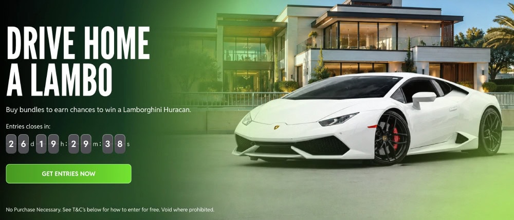 drive home a lambo punt