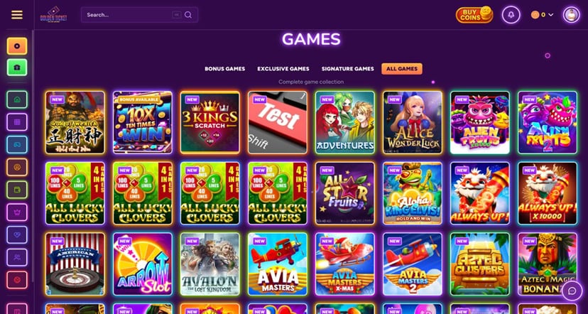 Golden Ticket Online Arcade Games