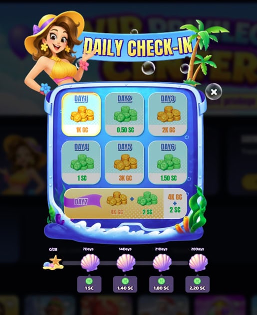 Jackpot Mesa Daily Bonus