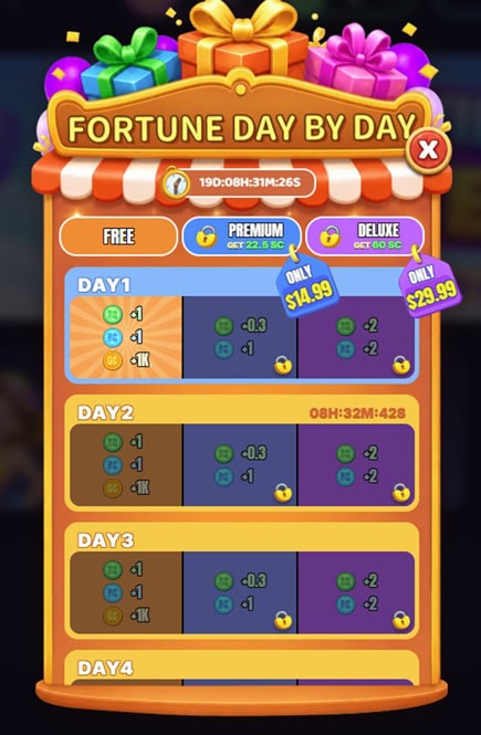 Jackpot Mesa Fortune Bonus