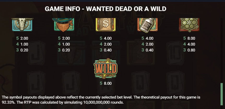 Jackpot Mesa Slot Info