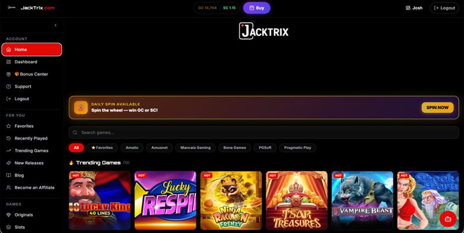 JackTrix Homepage