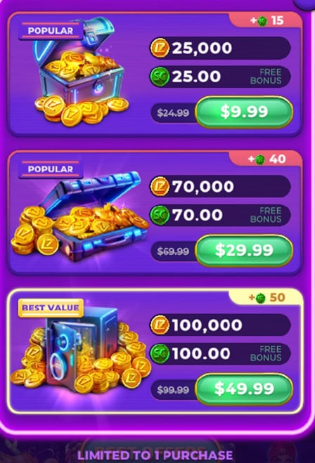 LuckyZino Deposit Bonuses