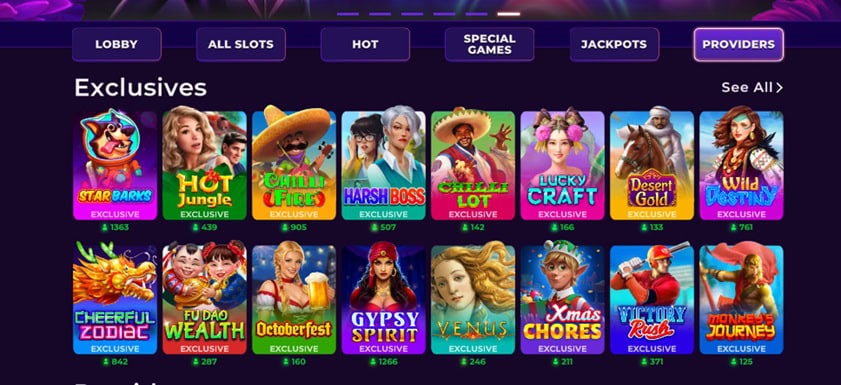 LuckyZino Games