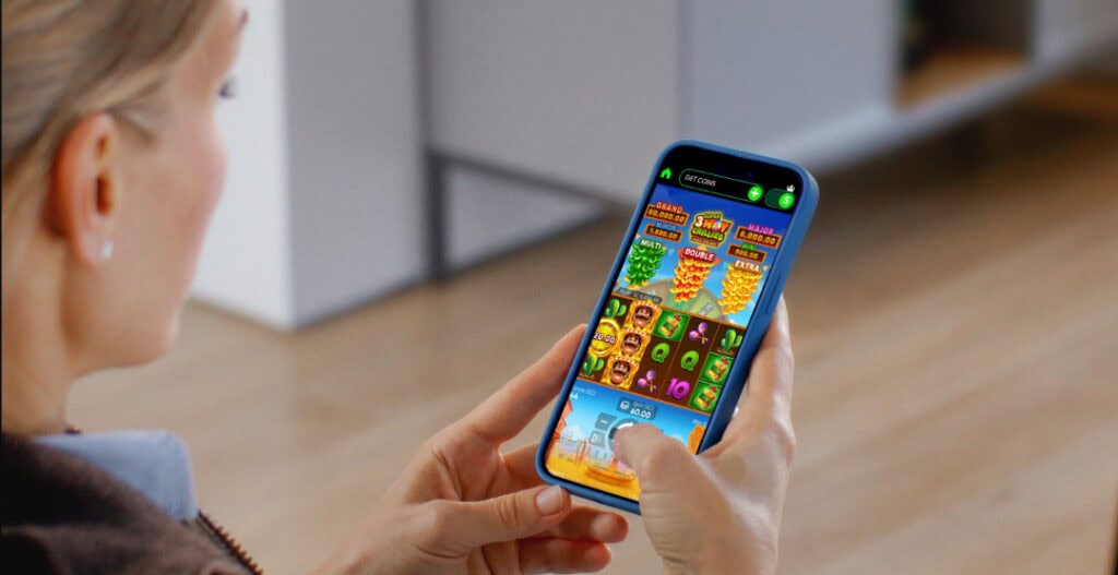playing slot on smartphone