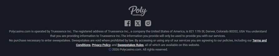 Poly Footer