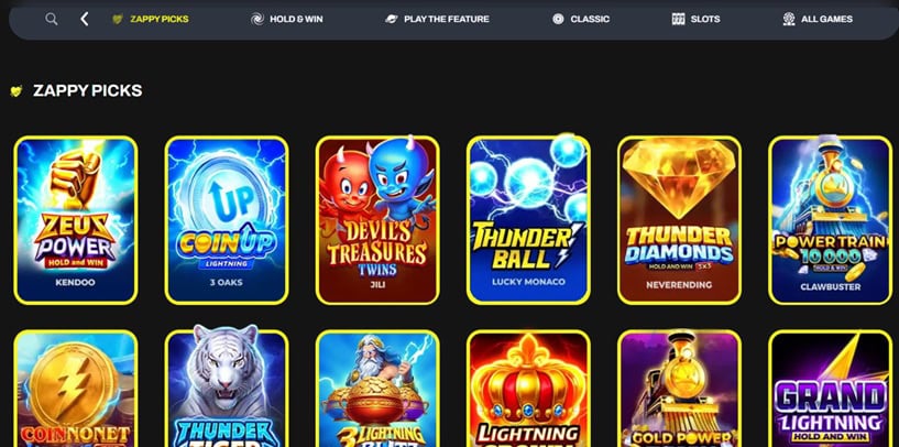 Reel Zappy Games