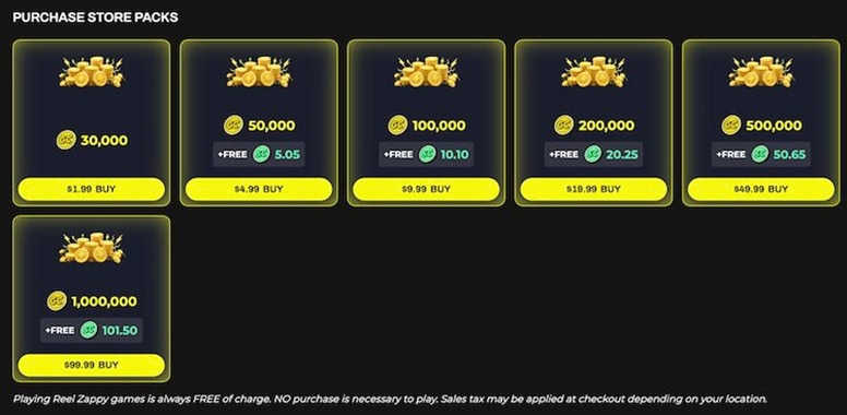 Reel Zappy Packs