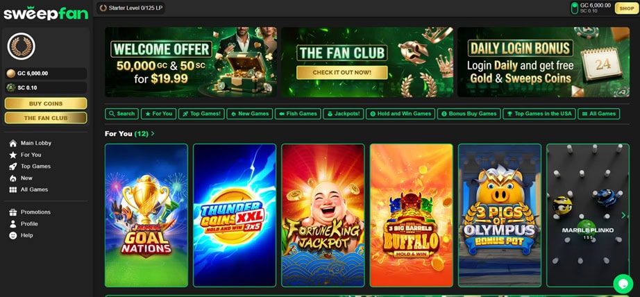 SweepFan Homepage