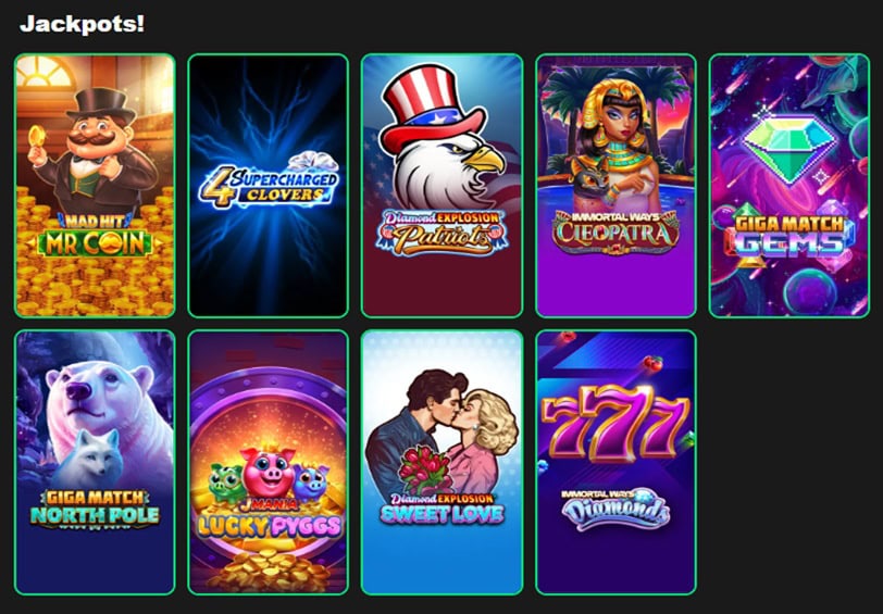 SweepFan Jackpots