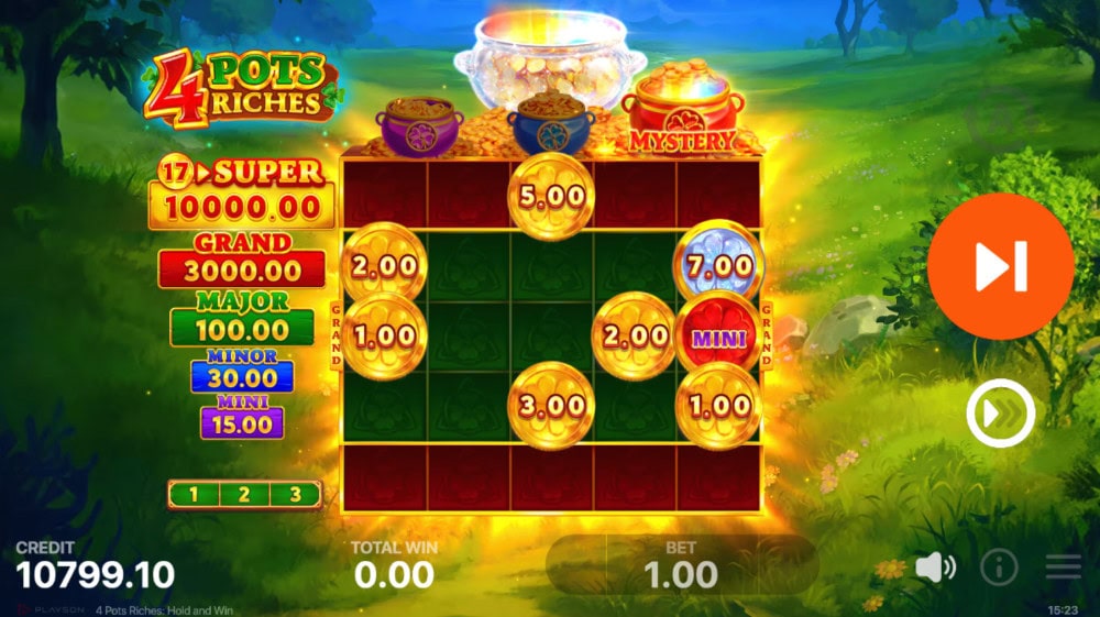 4 pots riches by playson