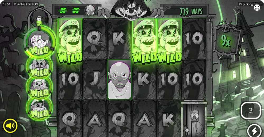 Ding Dong Death Halloween slot by Nolimit City