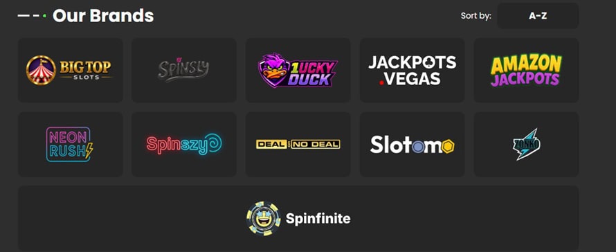 Big Top Slots Sister Sites