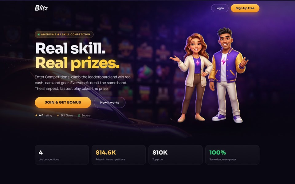 Blitz.us Homepage