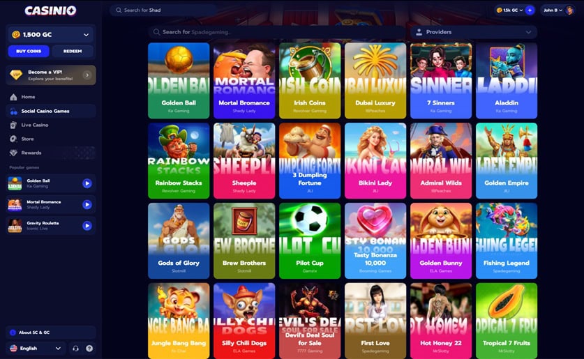 Casinio Games