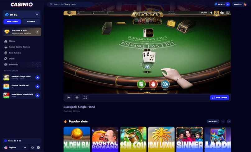Casinio Table Games