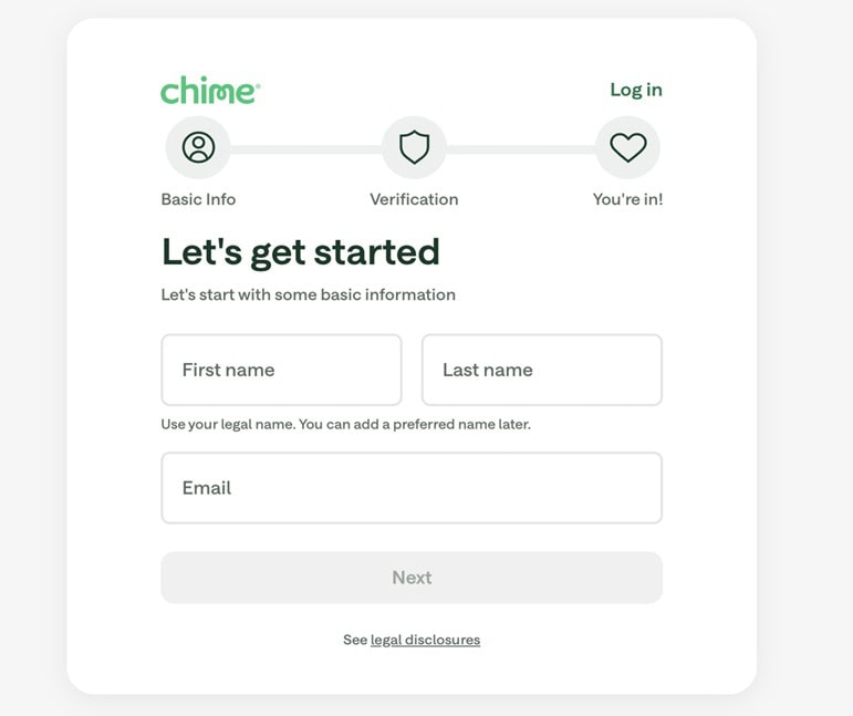 Chime Register