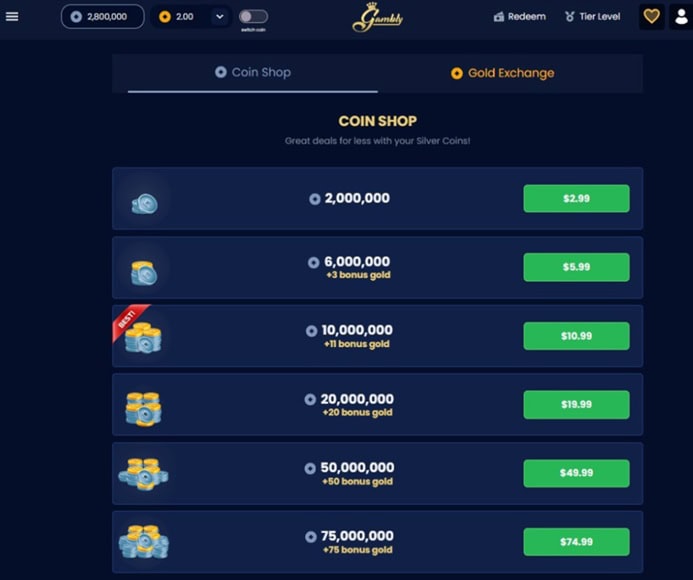 Gambly Shop