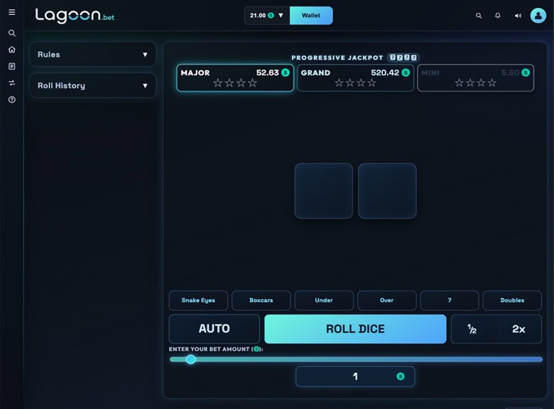 Lagoon.bet Dice