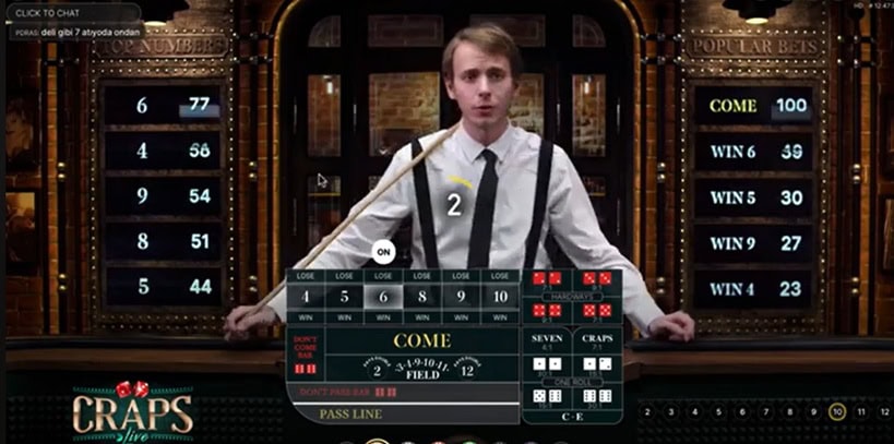 Live Craps