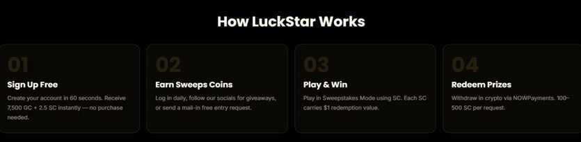 LuckStar Features