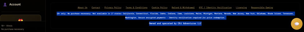 LuckStar Footer