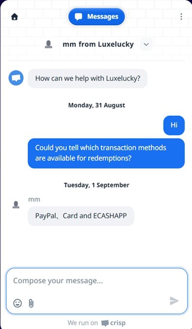 Luxe Lucky Support