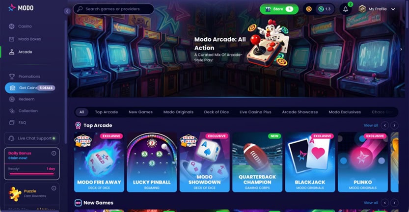 Modo Arcade