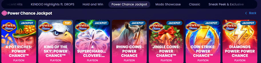 Modo Jackpots