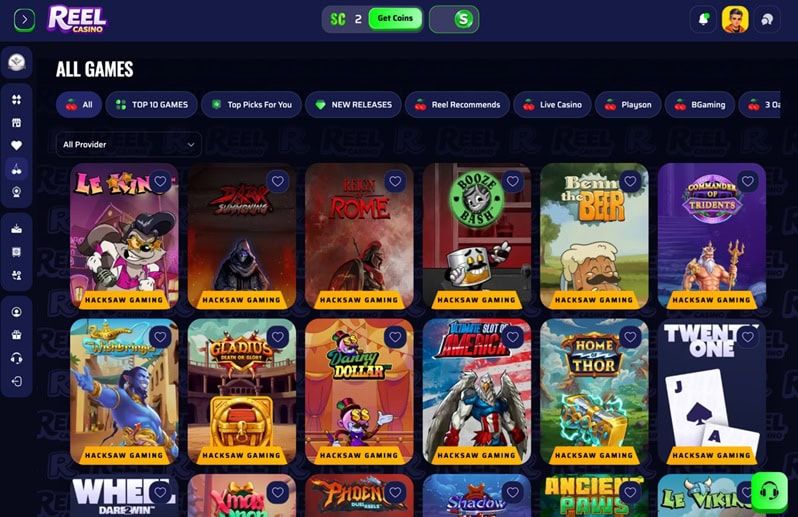Reel Casino Games