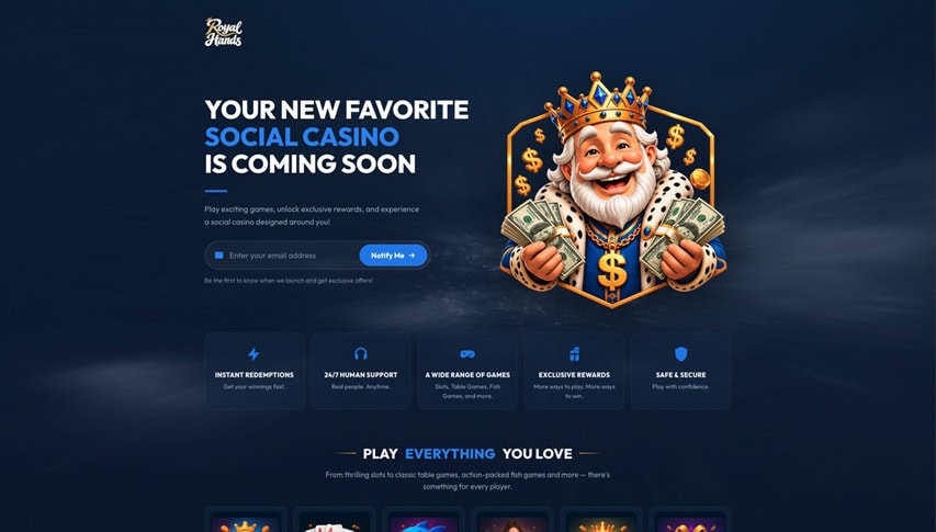 Royal Hands Homepage