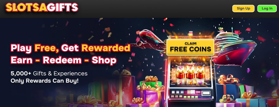 SlotsaGifts Homepage