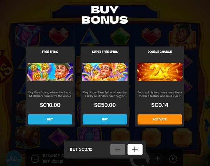 SlotsaGifts Slot Bonus Buy