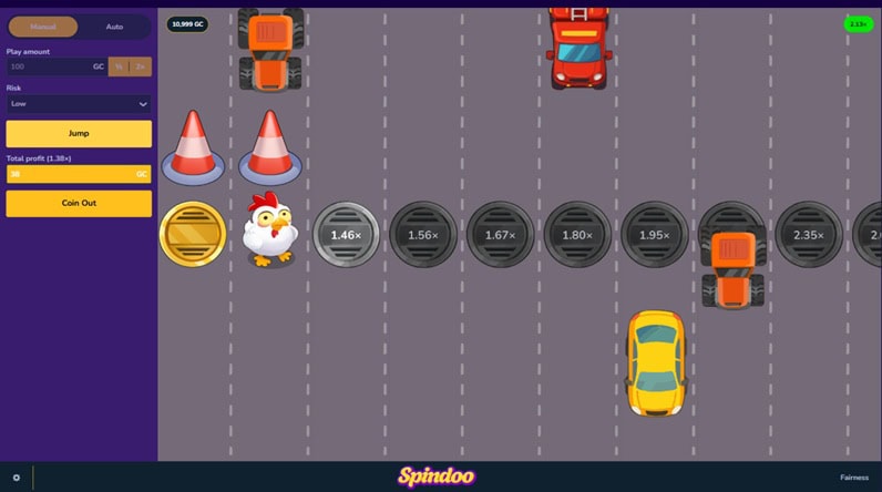 Spindoo Chicken Game