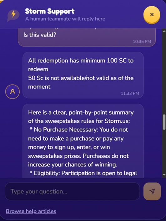 Storm.us Support