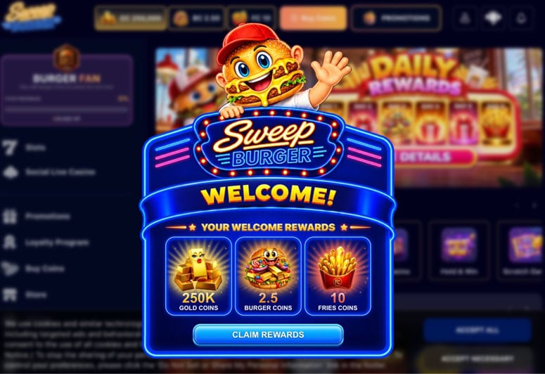 SweepBurger Bonus
