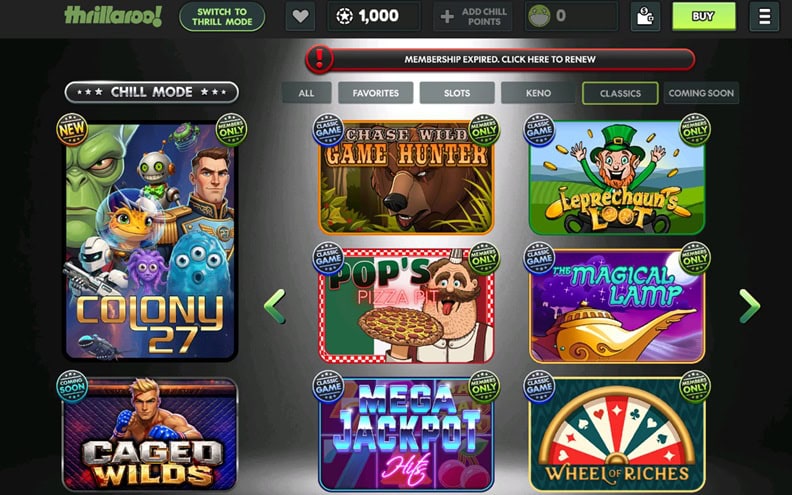 Thrillaroo Games
