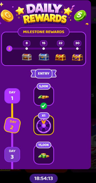 TigerCoins Daily Bonus