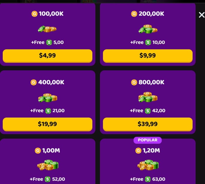 TigerCoins Store