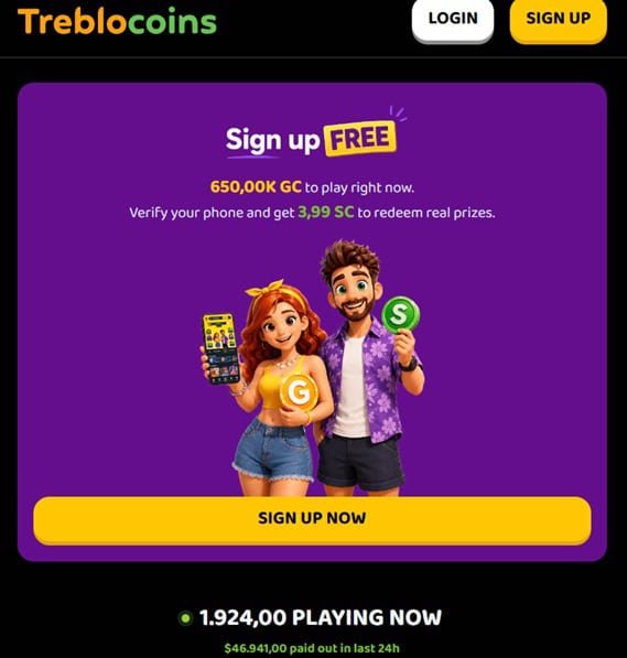 TrebloCoins Bonus