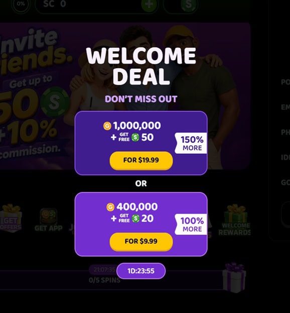 TrebloCoins Deposit Bonuses