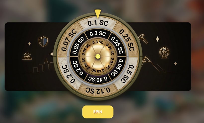 VegasBuilder Daily Wheel
