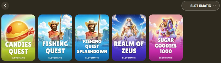 VegasBuilder Slotomatic Games